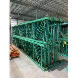(30x) Teardrop Style Uprights, 264" X 42", 3" X 3" Leg, 3" X 4" Foot Plate, (4) Have 5" X 8" Foot Pl