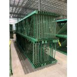 (30x) Teardrop Style Uprights, 264" X 42", 3" X 3" Leg, 3" X 4" Foot Plate (Location: 314 Jefferson
