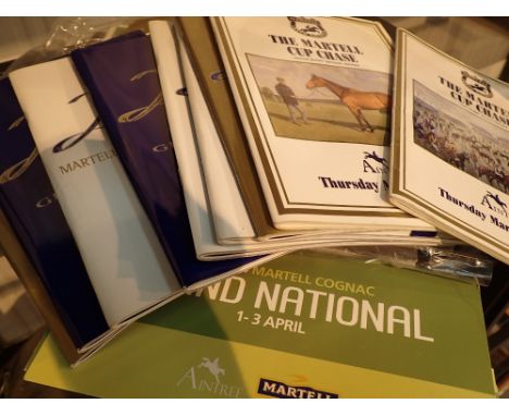 Quantity of Grand National programmes with ticket and parking badge