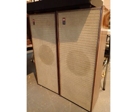 Pair of large vintage Rigonda floor speakers 