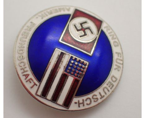 German enamel Nazi pin badge 