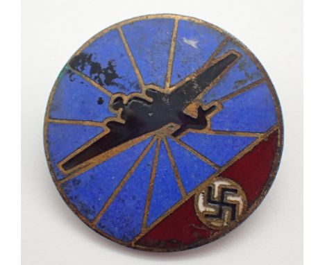 German enamel Nazi pin badge 