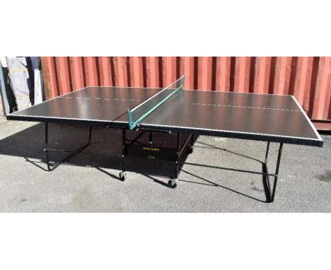 CHIODI; a modern Super Olimpic (sic) table tennis table (af).Additional InformationThe table is in poor condition, the frame 