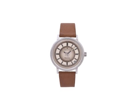 A RARE MEN'S ZENITH STAINLESS STEEL AUTOMATIC CALENDAR WRISTWATCH VictoriusBrand: Zenith Model: Victorius Case reference: SP 