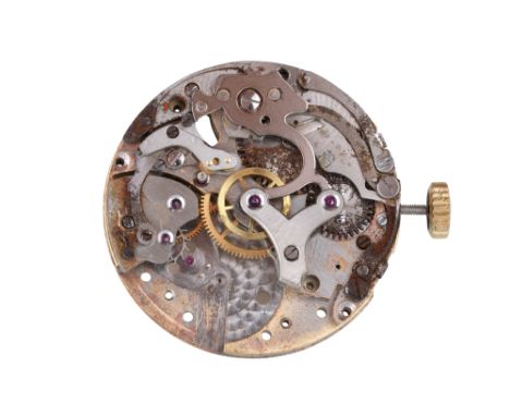 A vintage chronograph movement Valjoux 188 (no balance) for Breitling Superocean ref 2005 from 1960's
