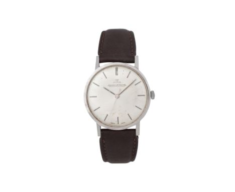 A MEN'S JAEGER LECOULTRE STAINLESS STEEL MANUAL WRISTWATCH Dress watch.Brand: Jaeger-LeCoultre Case reference: 20002 Year: Ci