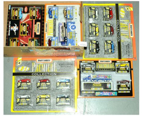 Matchbox Superfast Group of Gift Sets. Including 2 x Premiere Collection Set of American Cars; Premiere Collection Chrysler C