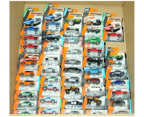 Matchbox Superfast Large Group of Recent Issue Cars &amp; Pick-up Trucks (much duplication) Including 3 x Ford F-150 SVT Rapt