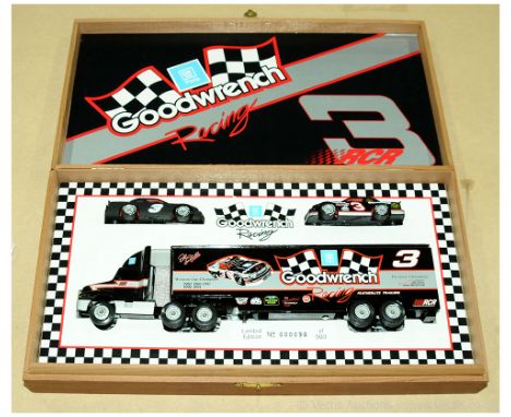 Matchbox Superfast White Rose Collectibles Goodwrench Racing Team Nascar Presentation Gift Set - containing 2 x  Chevrolet Lu