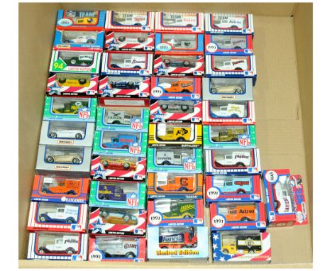 Matchbox Superfast Group of White Rose Collectibles American Football &amp; Baseball Limited Edition Models Including 27 x MB