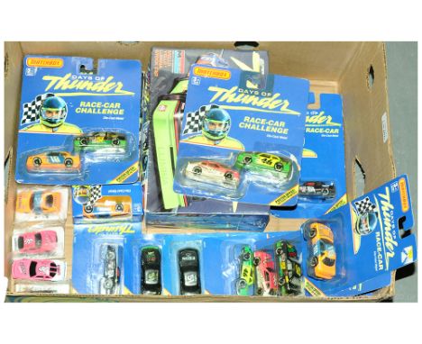 Matchbox Superfast Days of Thunder 13 x Nascar Racing Cars (some duplication including 2 twin packs) - Excellent to Mint in P