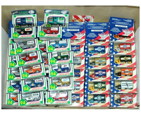 Matchbox Superfast White Rose Collectibles full set of 28 x 1994 Limited Edition Major League Baseball Ford Pick-up Trucks - 