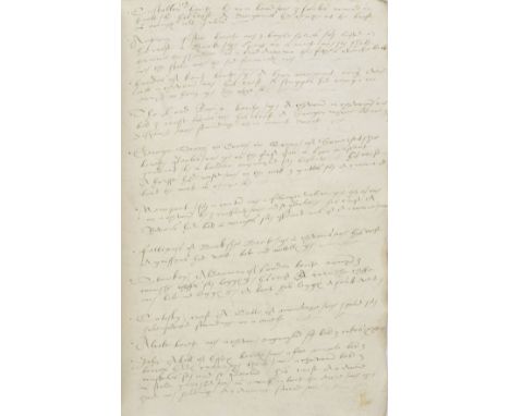 Heraldry Manuscript. Collection of Names and Description of the Arms of Different Families of various English Counties, in th