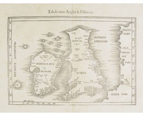 Fries (Lorenz). Geographicae Enarrationis Libri Octo, printed in Vienne and published in Lyons by Gaspar Trechsel, 1541, titl