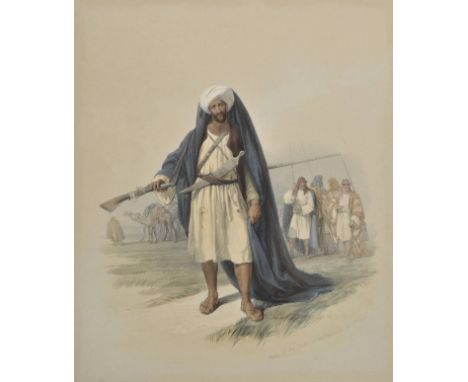 *Roberts (David). A collection of thirteen lithographs, circa 1850, hand coloured lithographs, including nine half-plates and