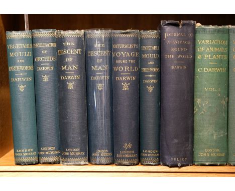 Darwin (Charles). The Formation of Vegetable Moulds, through the Action of Worms, with Observations on their Habits, 4th thou