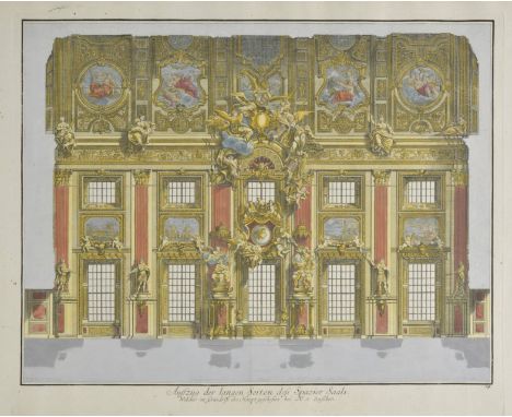 *Architecture & antiquities. A mixed collection of approximately fifty engravings, 18th century, including thirty-three hand 