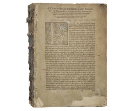 [Marbeck, John]. [A Concordace, that is to saie, a Worke wherein by the Ordre of the Letters of the A.B.C. ye maie Redely Fin
