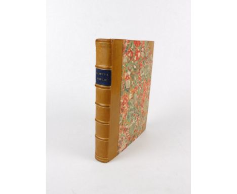Barbut (James)  LES GENRES DES INSECTES DE LINNE..., additional engraved title, 2 folding table and 20 hand-coloured engraved