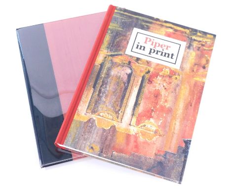 John Piper, published by The Tate Gallery, with introduction by John Russell, and Piper In Print, Artists' Choice editions 20