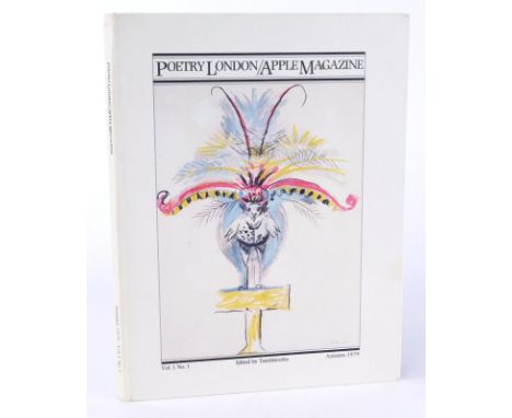 Poetry London/Apple Magazines, special limited edition signed by Graham Sutherland, number 37 of 150 copies, of the first edi
