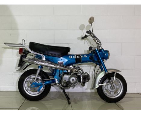 A smart original, one owner, road-registered Honda Dax, offered at No Reserve.Appears to be mainly original and complete with