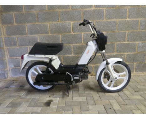 Stylish Malaguti scooter in need of recommissioning.Based in Bologna and produced a range of bicycles, mopeds and motorcycles