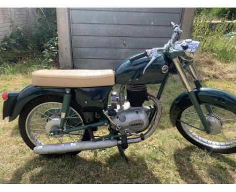 Ubiquitous AMC two-stroke lightweight recently refreshed.Based in Greet in Birmingham, James produced a range of small motorc