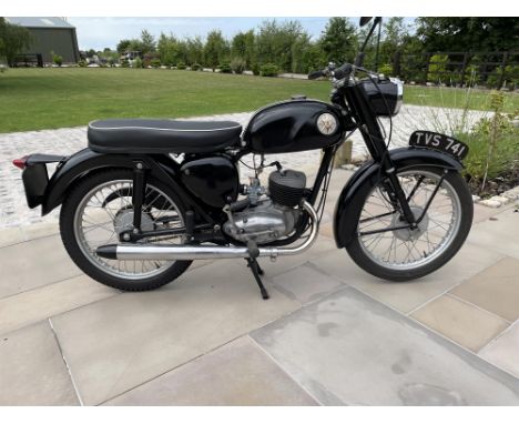 Charming D7 Bantam in restored condition.BSA hit onto a winner with the range of Bantam small capacity bikes introduced in 19