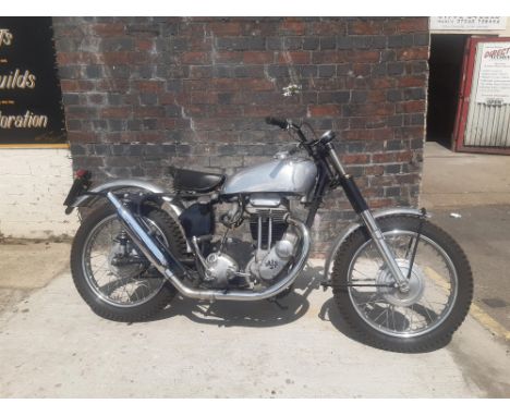 The ubiquitous 16MS now boasting 500cc and prepared for trials riding or some off-road fun. Standard MS modified as a trials/