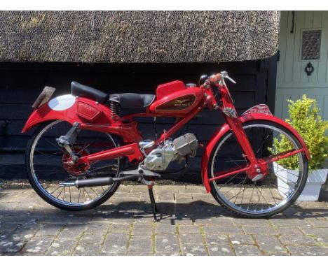 The stylish and practical little 'Guzzino' was responsible for introducing a whole generation of post-WWII Italians to the jo