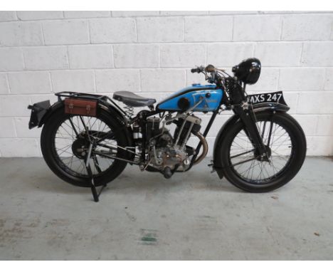 Very nicely restored, unit-construction 250cc Model 30. Birmingham-based New Imperial Motors were bicycle manufacturers that 