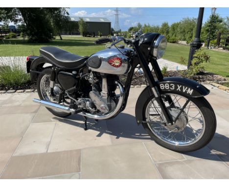 A very well-presented example of the first new model out of the BSA factory after WWII.In production from 1945 to 1959 and wa