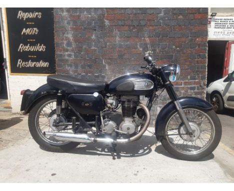 Unrestored AJS 350 'Thumper' in good original order, a great first classic.Recent garage find, now recommissionedRunning well