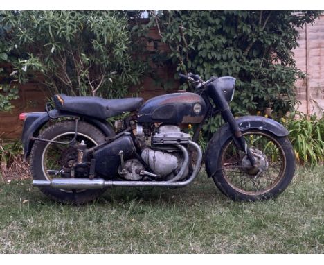 On offer from a large collection of unrestored Ariels.Used up until 1963 (according to tax disc and logbook)Late Mk2 with 4-p