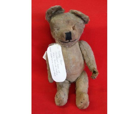 A well-loved teddy bear c.1910 (in need on TLC)