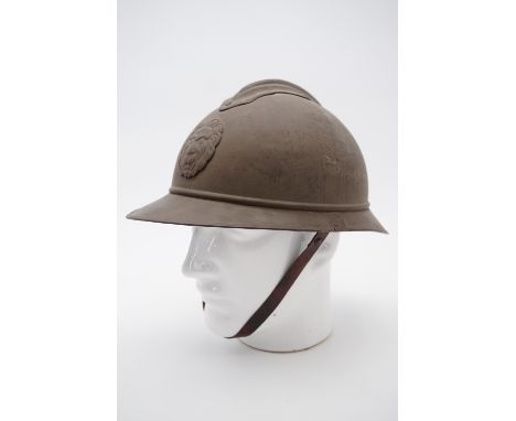 A Great War Belgian army Adrian Model 1915 helmet