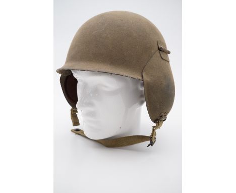 A US Army Air Force M-3 flak helmet