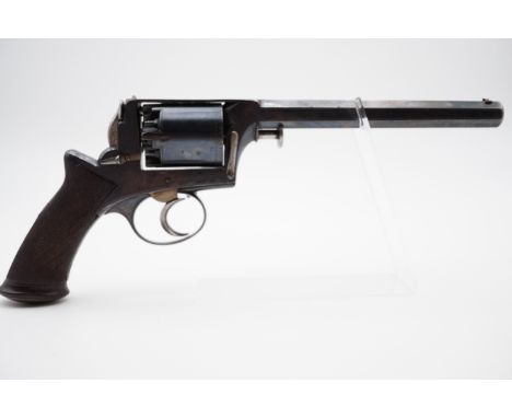 A Deane Adams Model 1851 Dragoon model revolver by William Moore &amp; Co, 45 Old Bond St, London, having 7 1/2 inch barrel o
