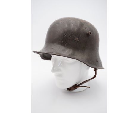 An Imperial German Model 1916 helmet