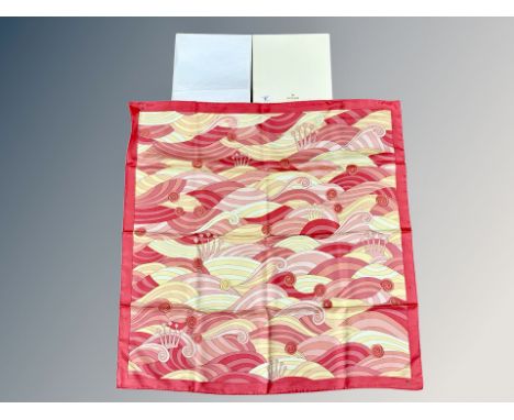 A lady's Rolex silk scarf 