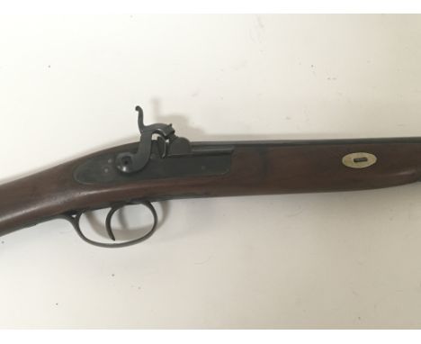 A 19th century Percussion light weight sporting rifle.