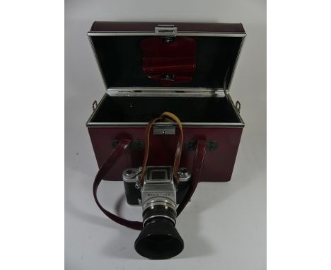 Vintage camera - PRAKTISIX CAMERAWith a Carl Zeiss Jena Biometar F2.8/80 lens. 