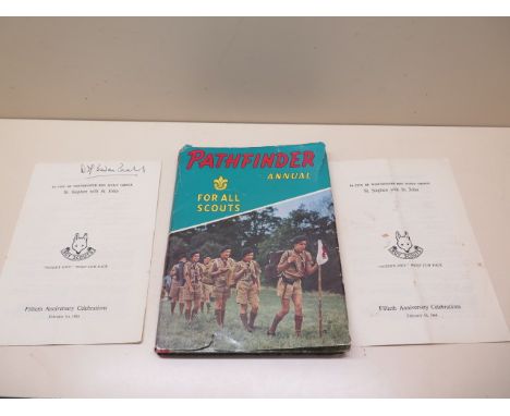 Lord Baden Powell - A Jubilee Celebrations 50th Anniversary of Peters Own Wolf Cub Pack 1st City of Westminster Boy Scout Gro