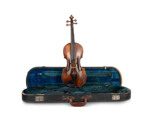 CONTINENTAL FULL-SIZE VIOLIN, BELIEVED ITALIAN, CIRCA FIRST HALF OF THE 18TH CENTURY  with possible attribution to the Tononi