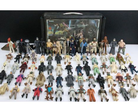 Star Wars - 78 Original Star Wars figures to include Darth Vader, Ree-Yees, The Emperor, Chewbacca, 4-LOM, AT-AT Driver, Besp