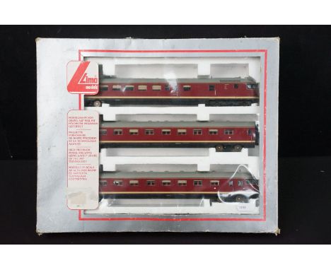 Boxed Lima HO gauge 149818LK VT08 DMU set, complete