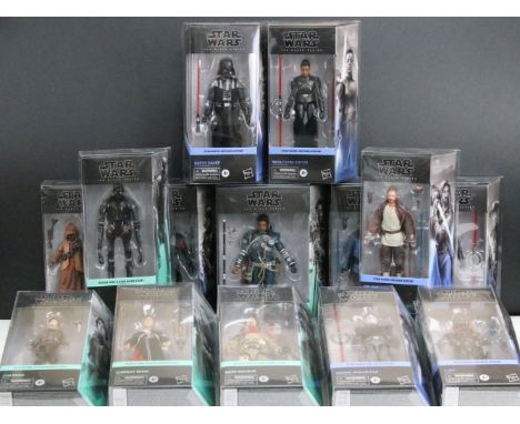Star Wars - 19 Boxed Hasbro Star Wars The Black Series figures to include 10 x Rogue One: A Star Wars Story (Saw Gerrera, Bod