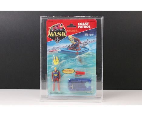 MASK - Carded Kenner MASK Coast Patrol figure set featuring Matt Trakker, complete with accessories, ex condition and contain