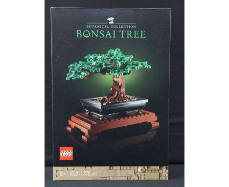 Lego - Boxed Lego Botanical Collection 10281 Bonsai Tree set, complete and ex